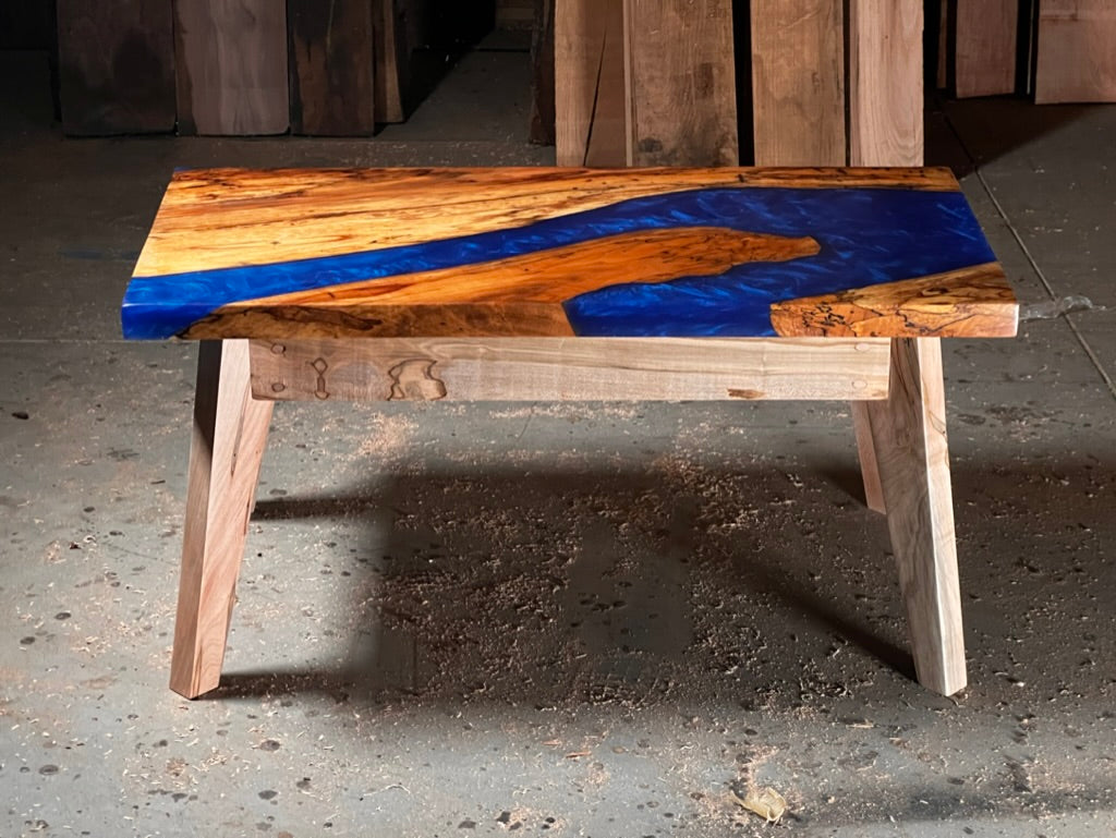 The Art (and Effort) Behind Building Epoxy River Tables