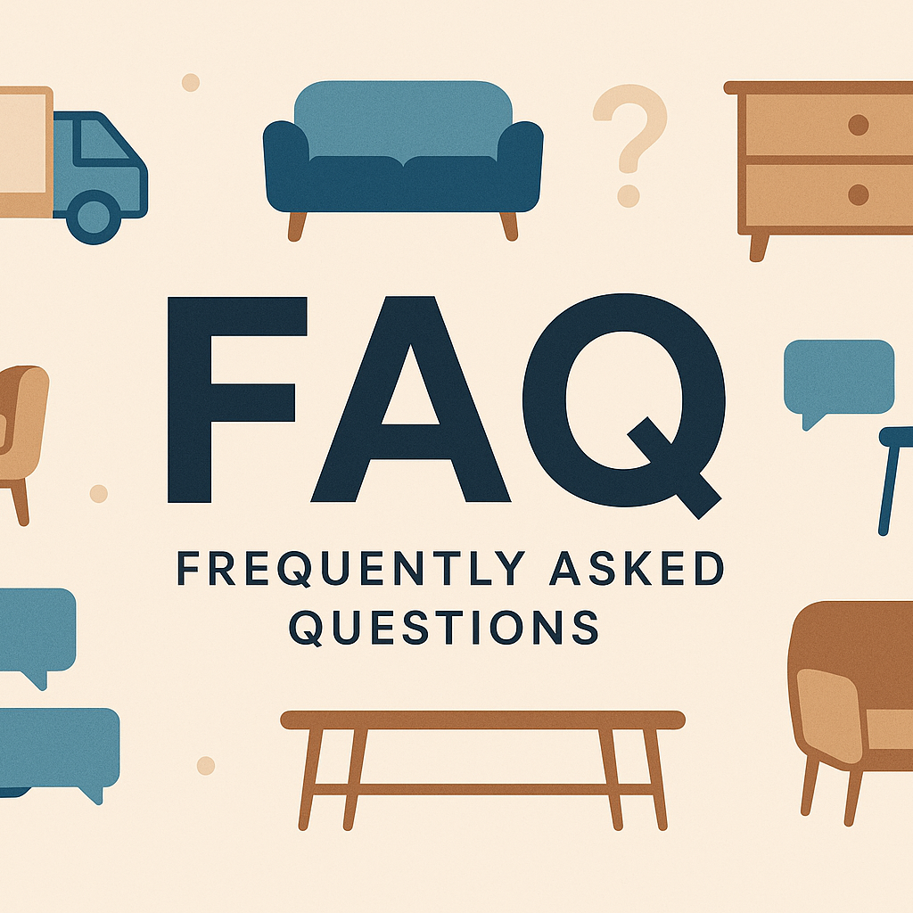 Welcome to M2 Furniture Co. FAQs