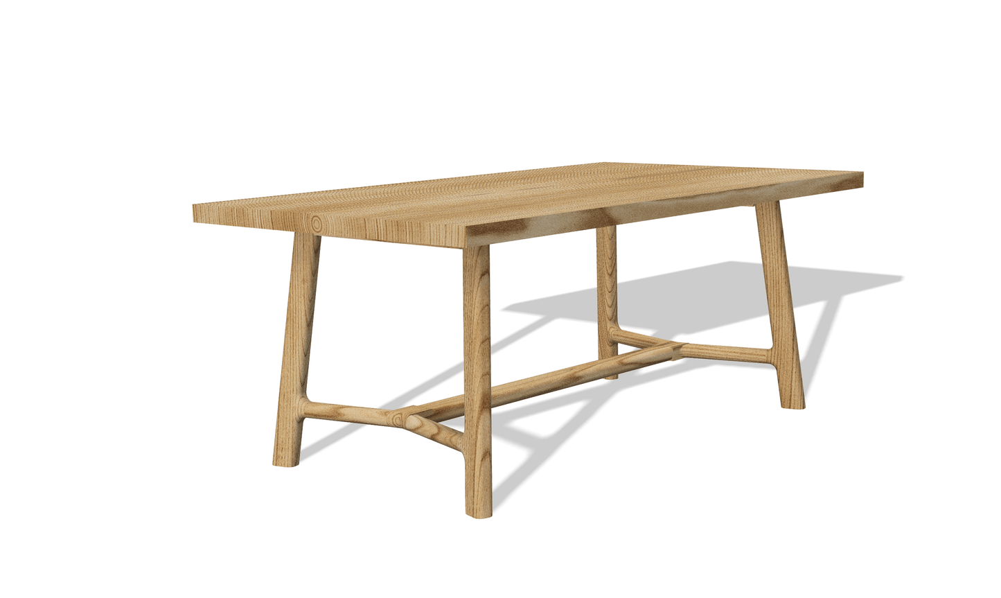 Mid Century Modern Style Dining Table