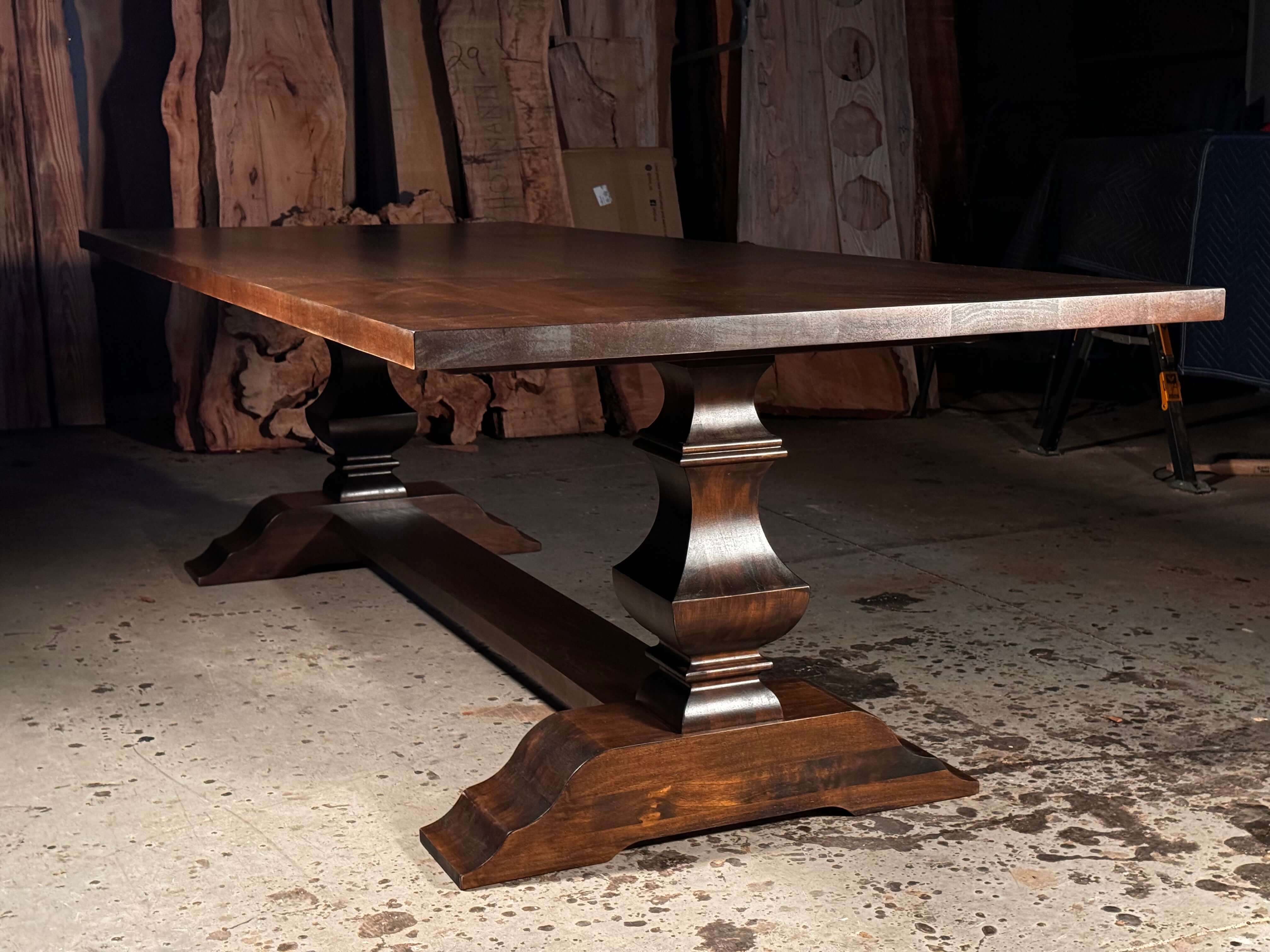 Beverly Dining Table w Provincial Stain