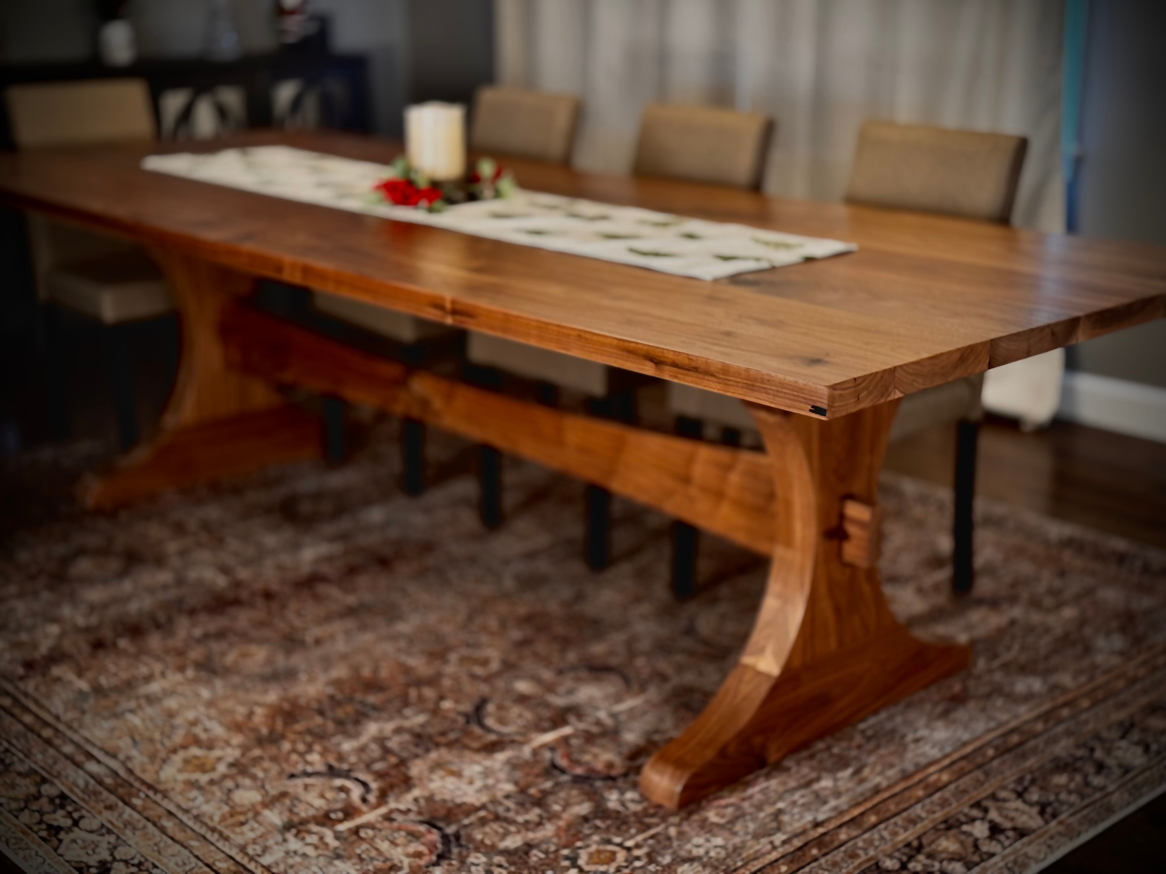 The Finn - Trestle Dining Table