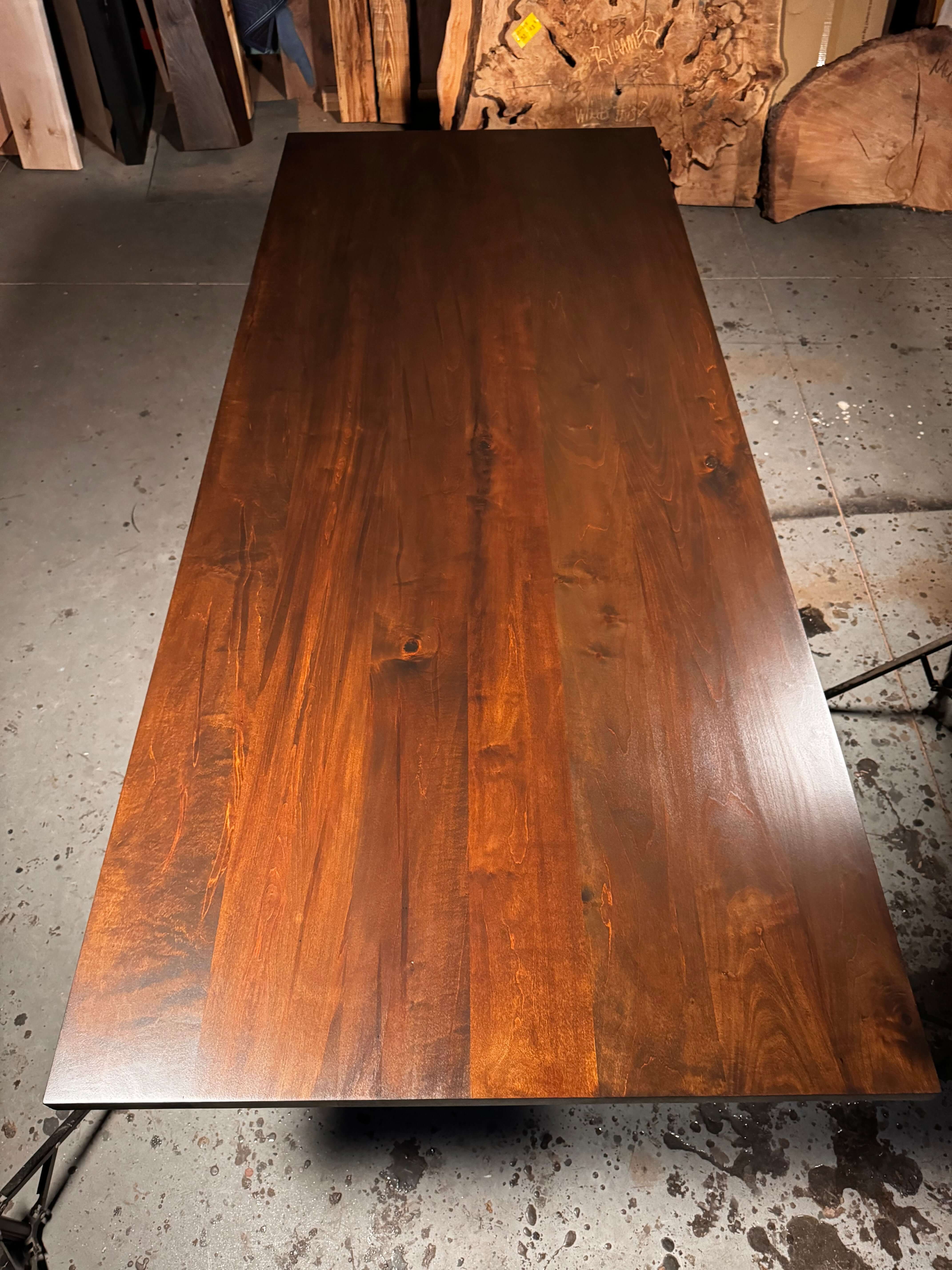 Maple Dining Tabletop w Provincial Stain