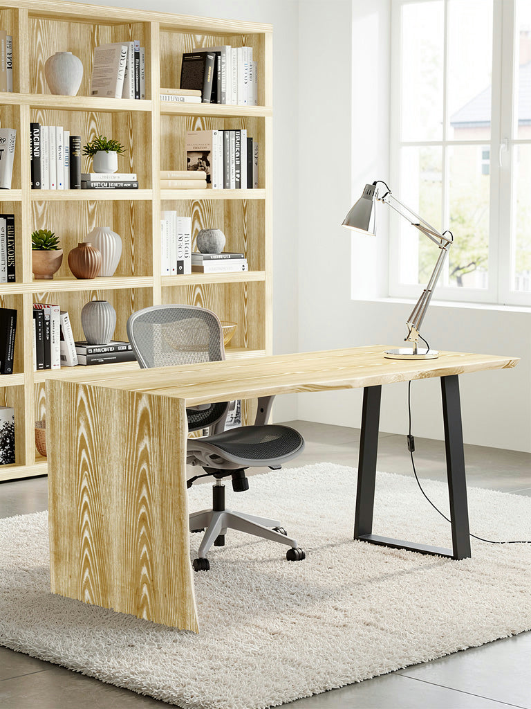 Unique Live Edge Waterfall Desk for Your Space – M2 Furniture Company
